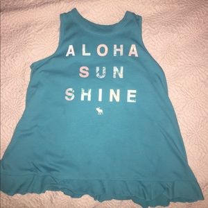 “Aloha sun shine” tank top